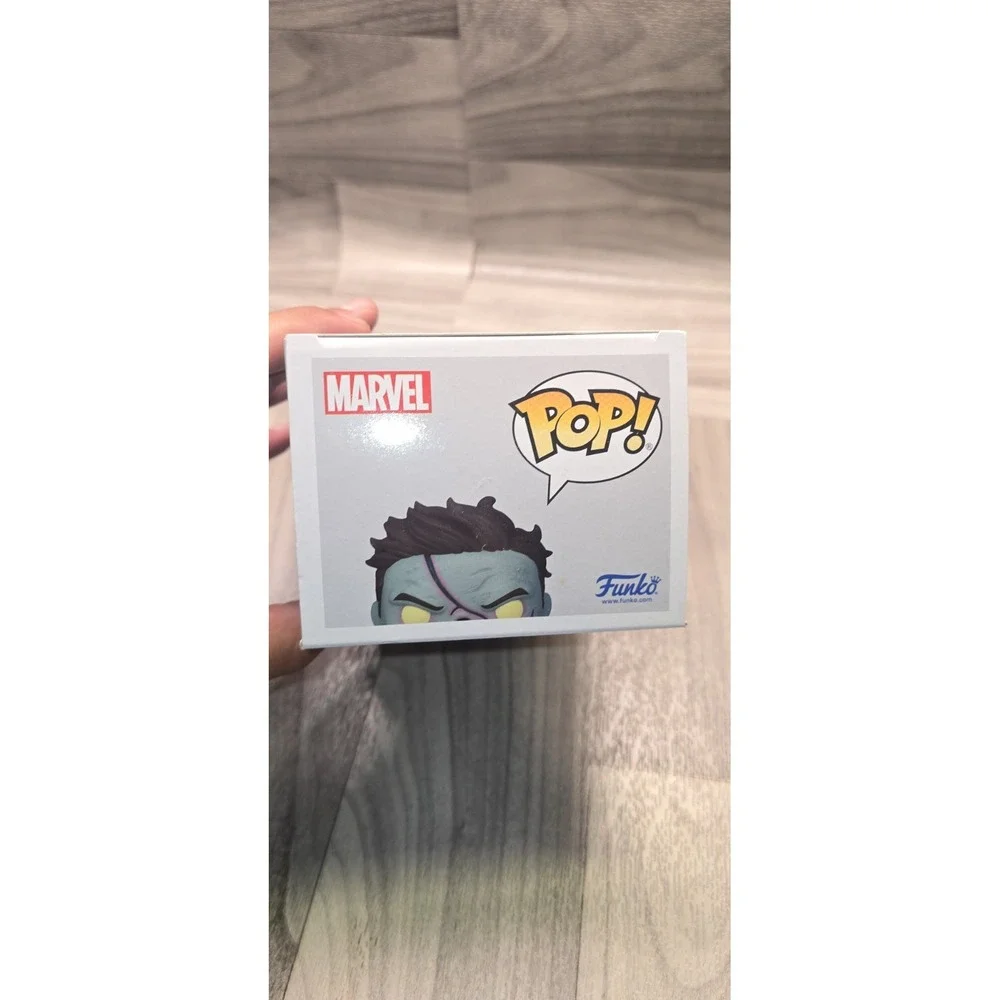 Funko Pop!!! Marvel Studios!! What If? Zombie Iron Man!! Vinyl Figure #944